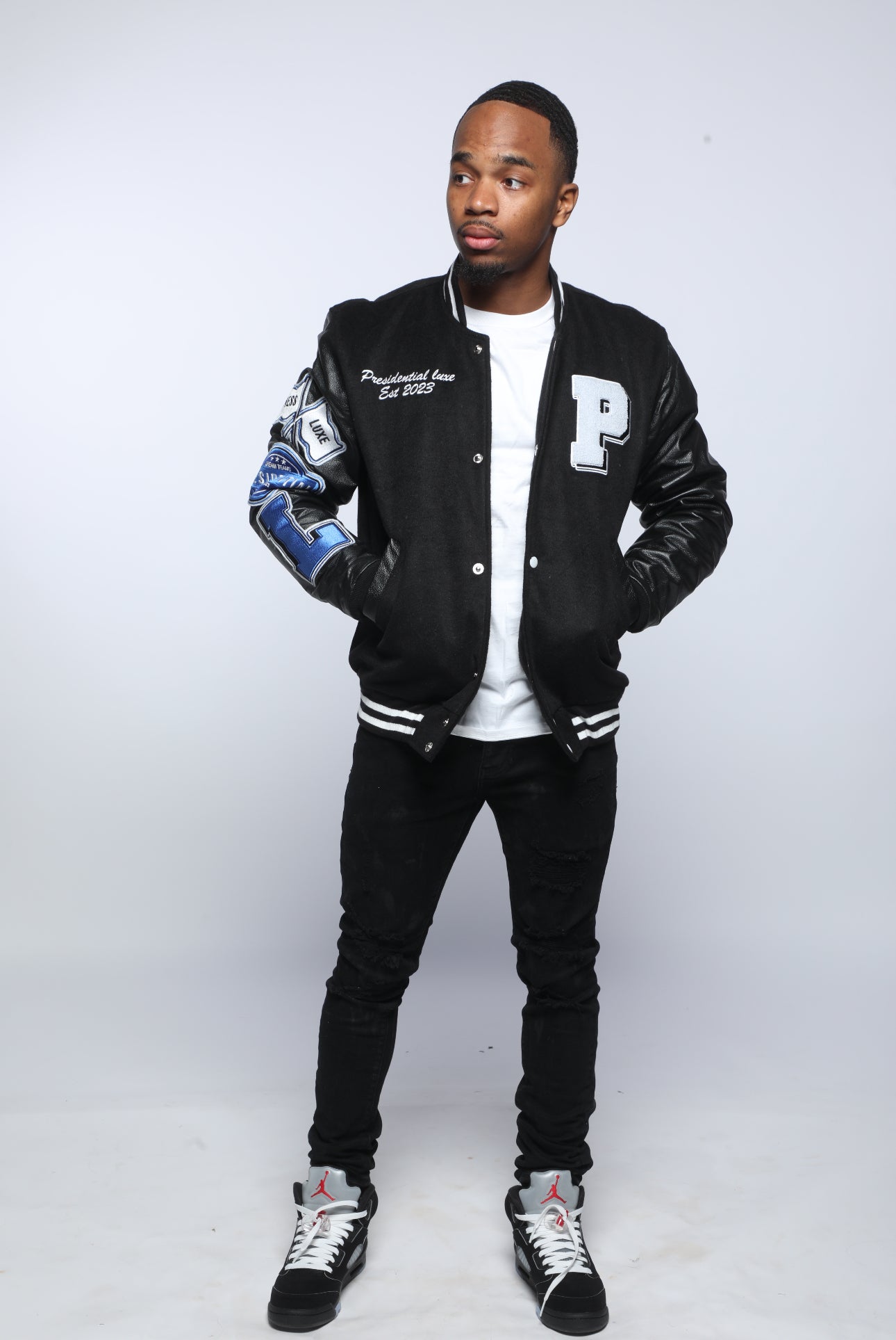 "MIND OF A BOSS" VARSITY JACKET