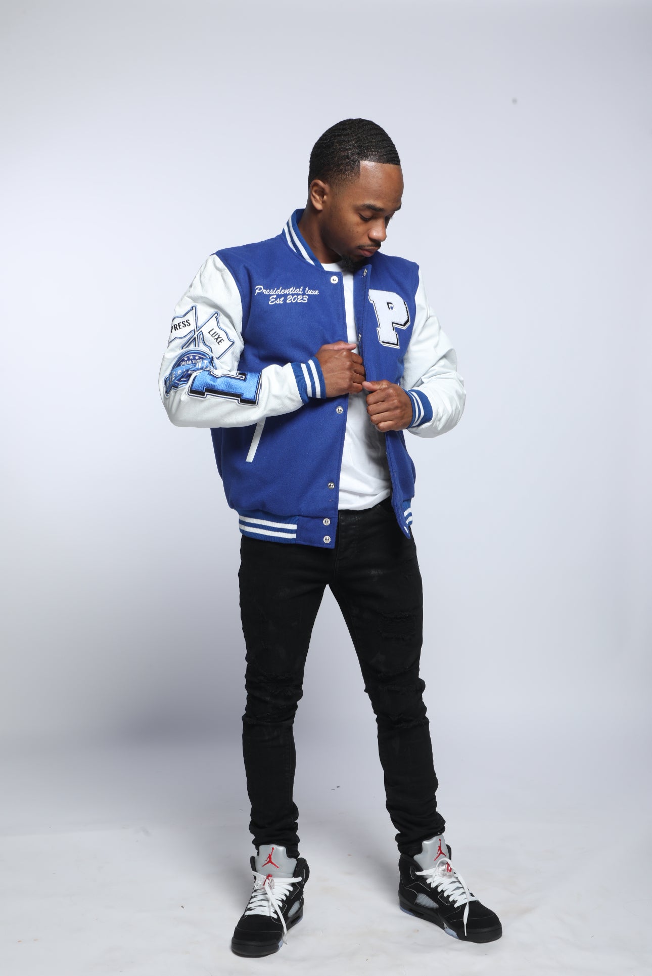 "MIND OF A BOSS" VARSITY JACKET